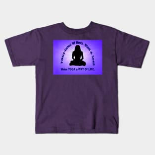 YOGA - A Way Of Life Kids T-Shirt